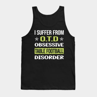 Obsessive Love Table Football Soccer Foosball Tank Top